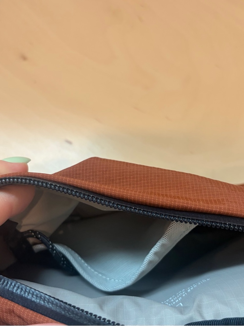 Bellroy Lite Belt Bag Clay Orange Grey Crossbody Fanny Pack 1.8L Lightweight - Picture 10 of 10